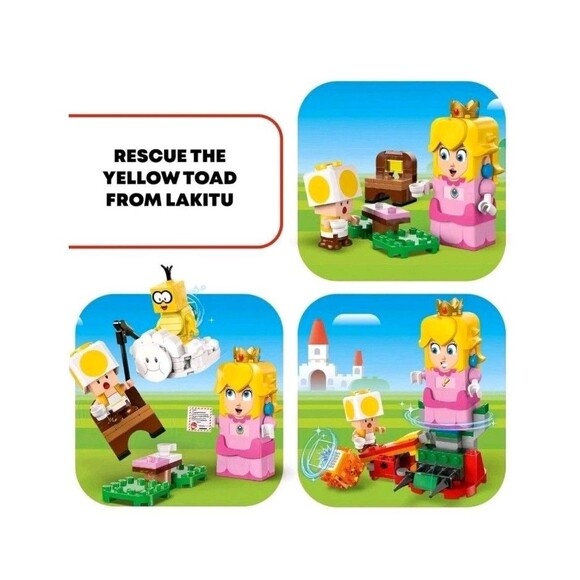 LEGO Super Mario Adventures with Interactive Peach Princess Toy 71441 🎁Kid Gift - Picture 4 of 8